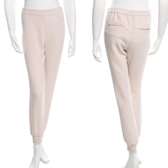 By Malene Birger Severine Beige Pull On Polyester Cotton Joggers Size 6/8 - Picture 13 of 16